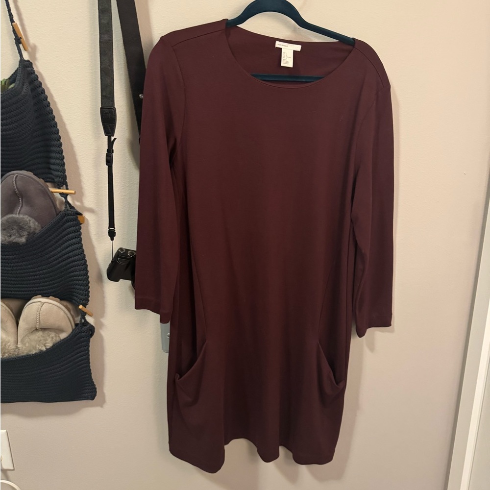 Women's Burgundy Dress